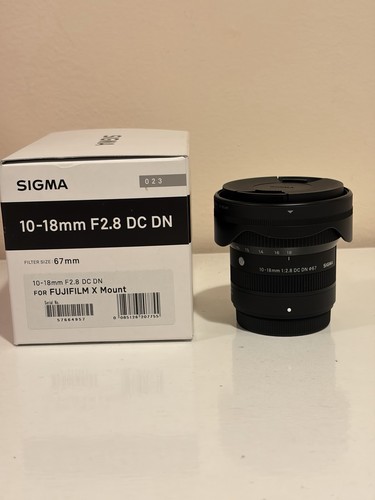Sigma 18mm 8 dc dn - f/2.8,